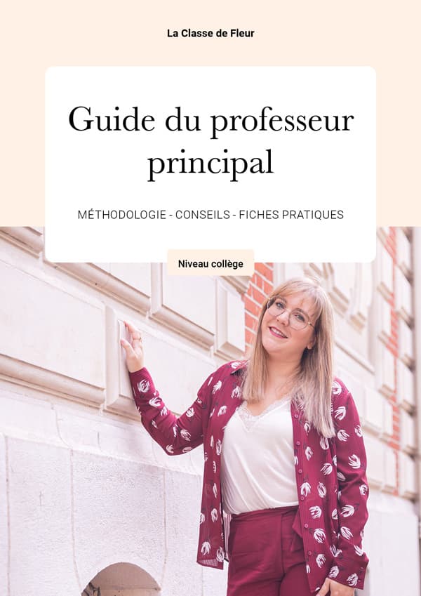 Guide du professeur principal - Niveau collège